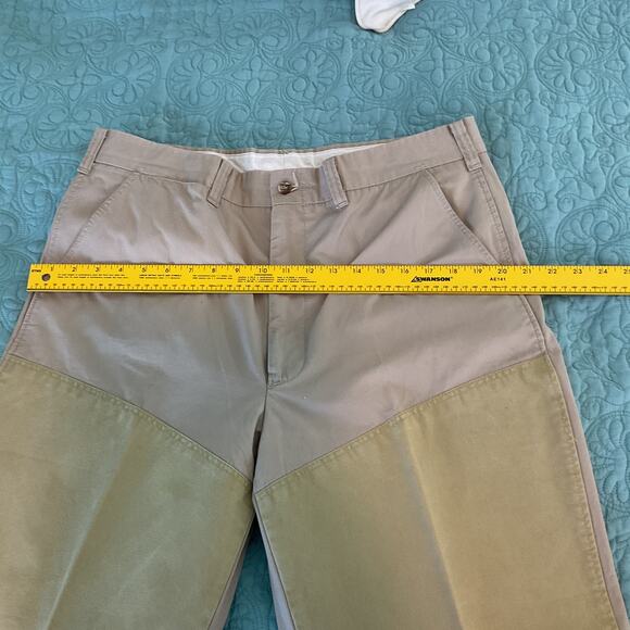 Filson Mens Shelter Cloth Brush Hunting Pants Style 57 Khaki Size 38 made in USA - Picture 7 of 10